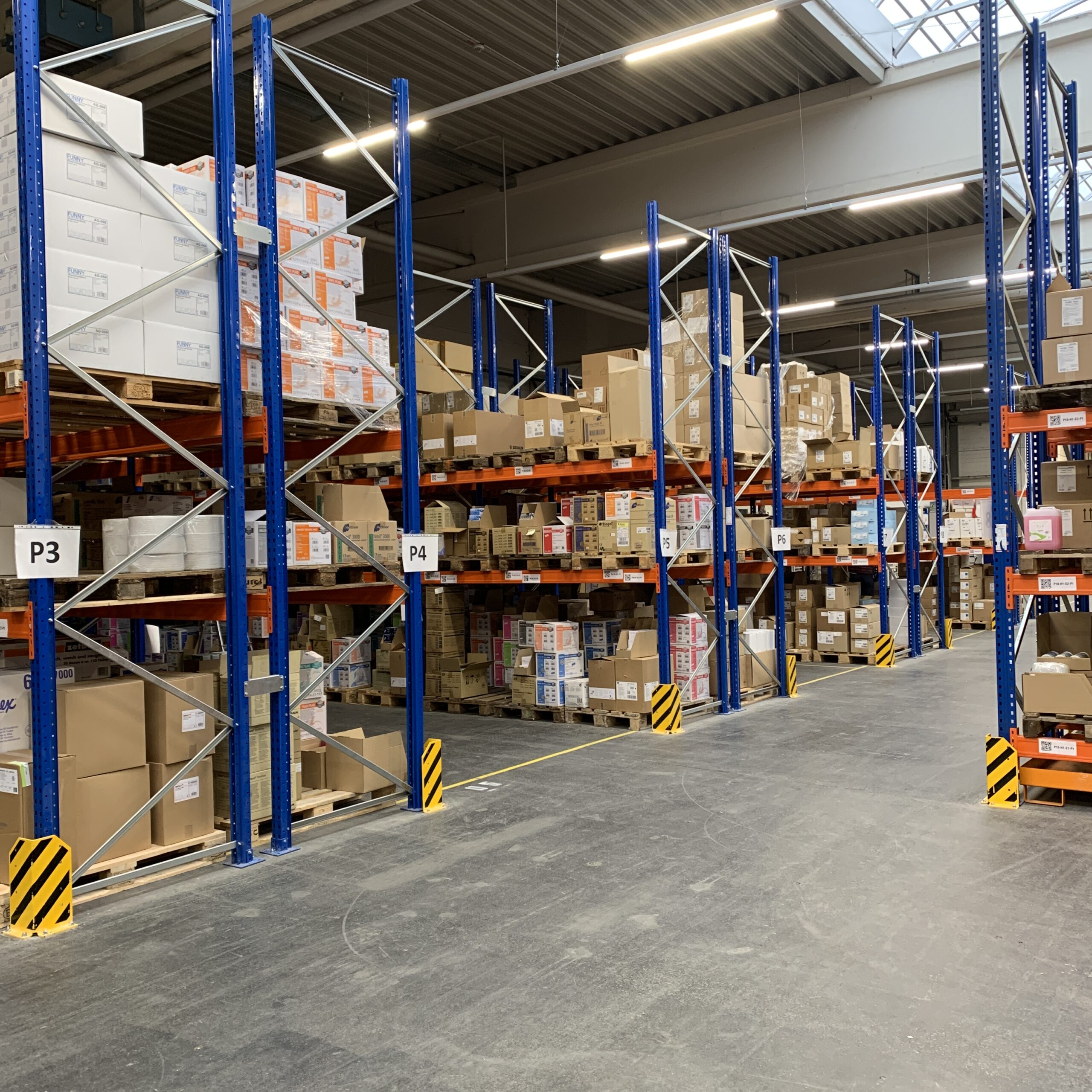 MedComplet Lager Ansicht