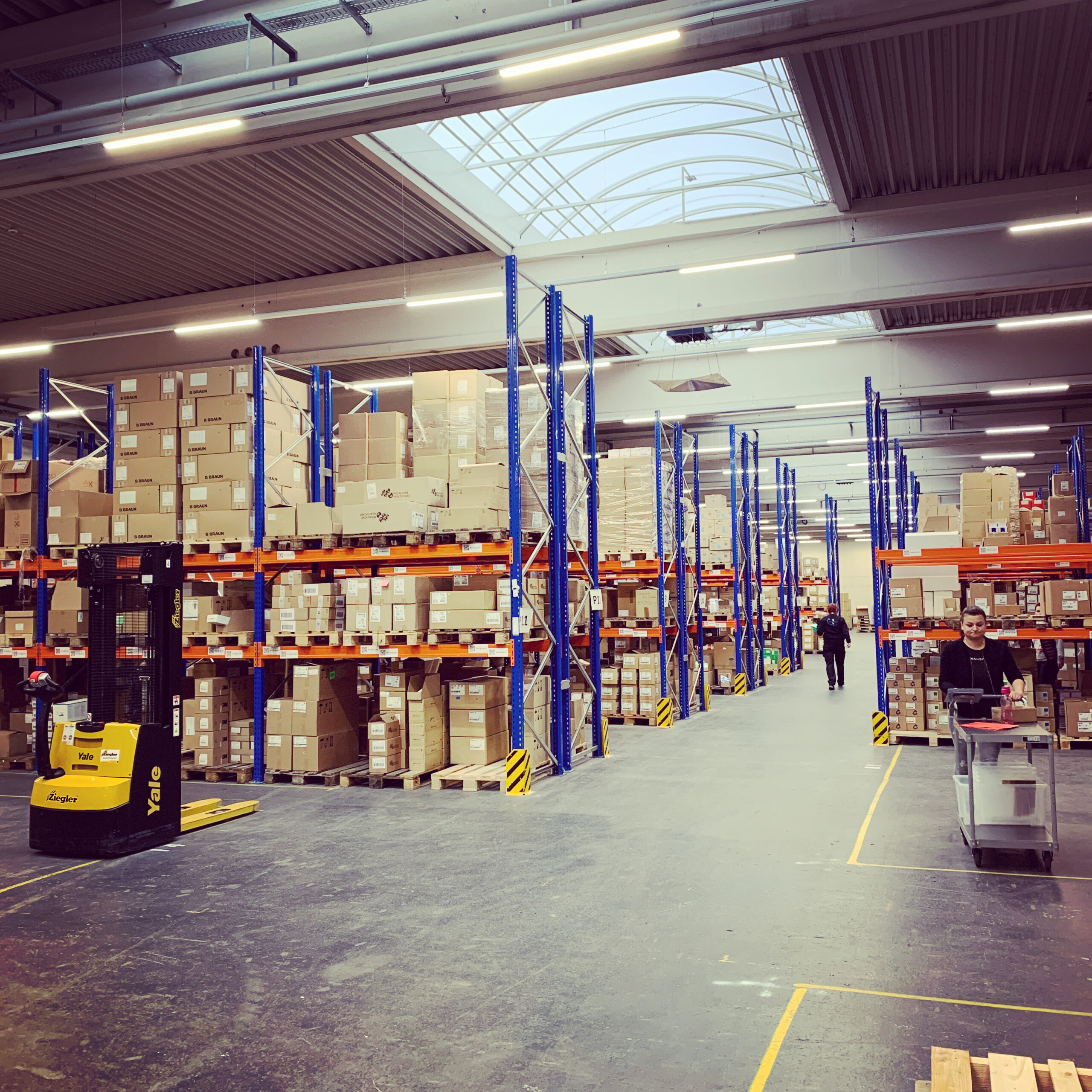 MedComplet Lager Ansicht